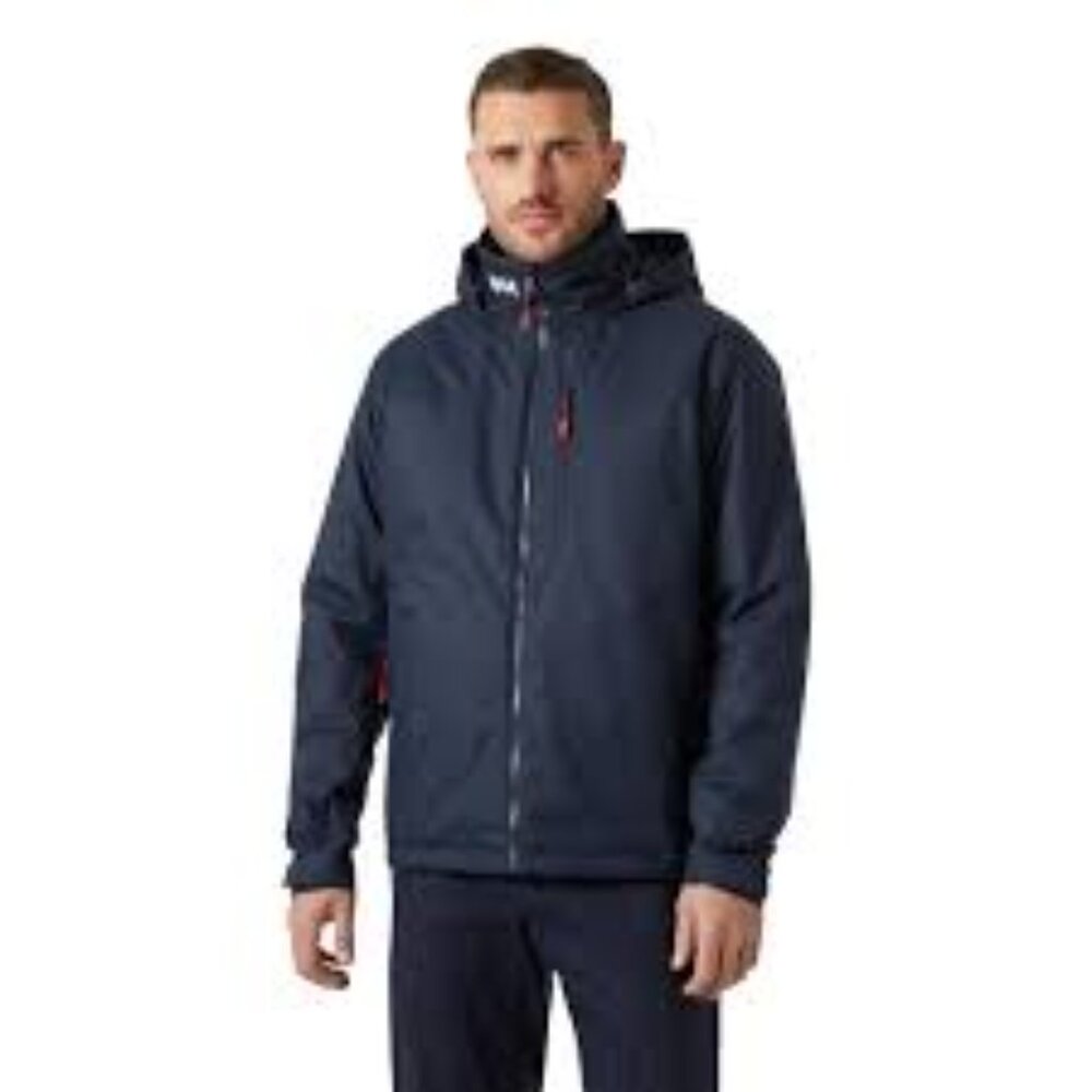 Helly Hansen Crew Midlayer Hooded Jacket Navy XL